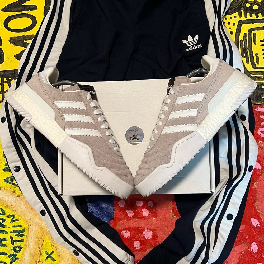 Alexander Wang x Adidas Bball Soccer - Clear Granite (FV2903) Size 8.5M / 10W